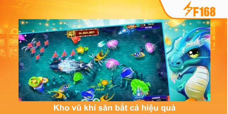 Chiến Thuật Săn Boss Hiệu Quả Trong Bắn Cá Rồng Tại F168 6 Kho vũ khí đa dạng phù hợp với từng loại cá