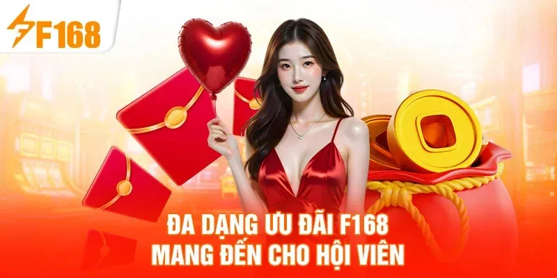 Lì Xì Mỗi Ngày: Mở bao ngẫu nhiên, nhận quà tức thì mỗi ngày 6 Đa dạng ưu đãi F168 mang đến cho hội viên