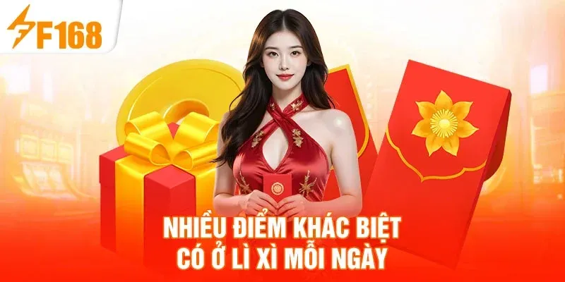 Lì Xì Mỗi Ngày: Mở bao ngẫu nhiên, nhận quà tức thì mỗi ngày 7 Nhiều điểm khác biệt có ở lì xì mỗi ngày